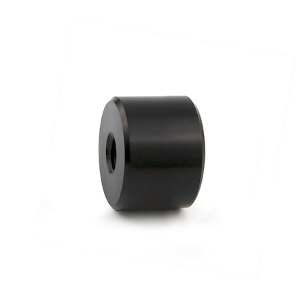 Gyford Round Standoffs, 5/16"-18 Thrd Sz, 3/4 in Bd L, Aluminum Black Anodized, 1 in OD SO-9075BL